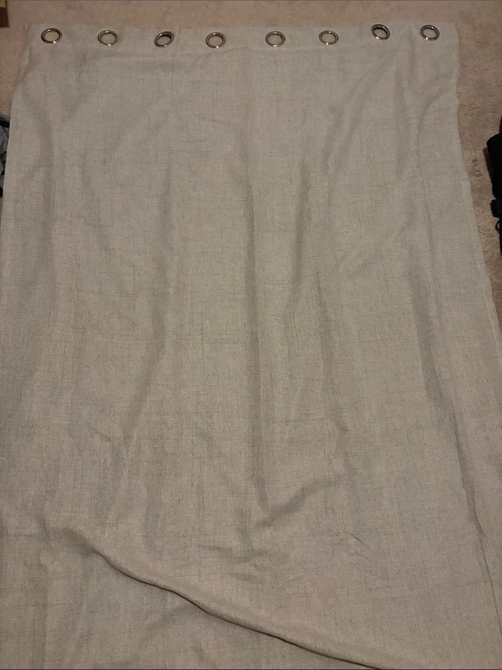Set of 2 panels blackout curtains 9 ft long